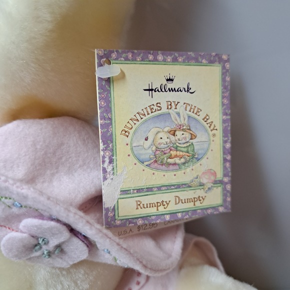 Hallmark RUMPTY DUMPTY Bunnies by the Bay 14" Bunny Rabbit Soft Plush, 2002 - Picture 3 of 11